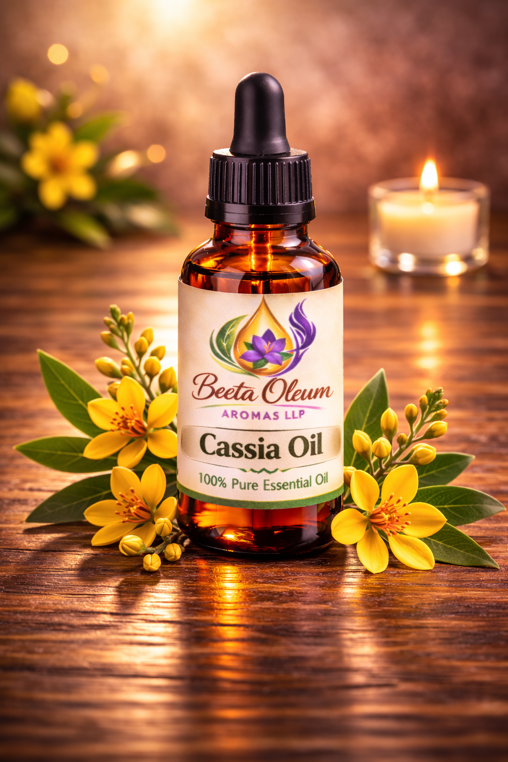 Cassia Oil Bottle